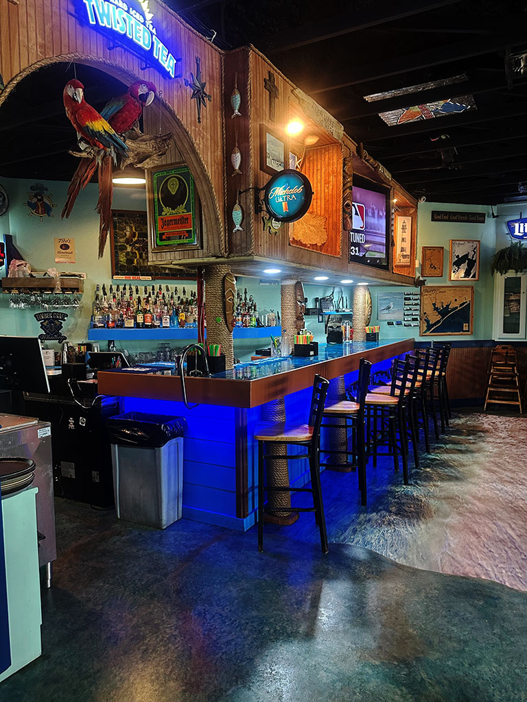 Laguna Reef Restaurant also has a full bar to serve you your favorite cocktails